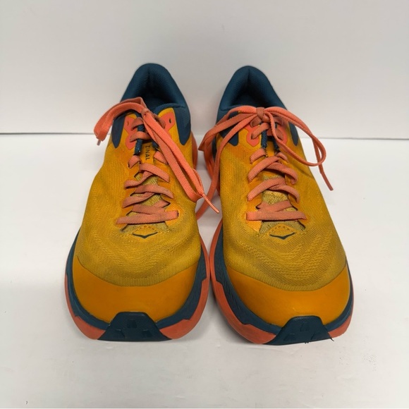 Hoka OneOne Zinal Running Shoes Orange Blue Pink Women’s 8.5 - Picture 2 of 9